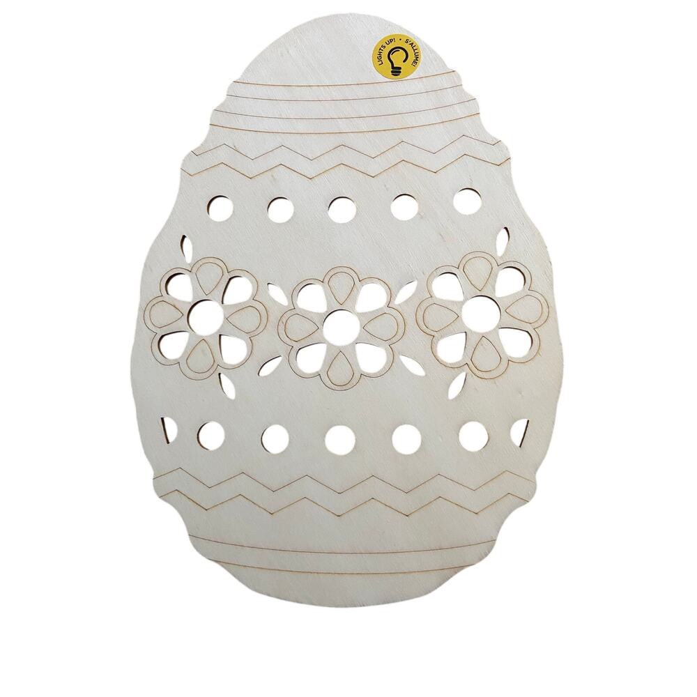 Paintable Easter Egg lamp- DIY Home Decor Craft Project